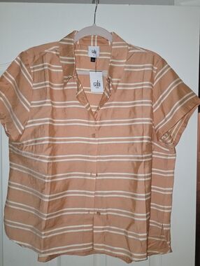 CAbi Camp Shirt Size L NWT